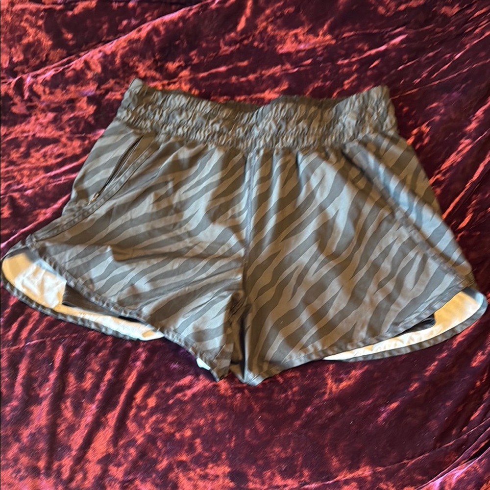 Avia Gray Athletic Shorts Lightweight Performance Fit